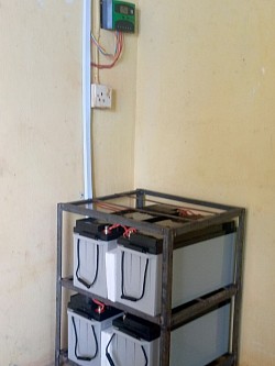 3.5kva installation in progress